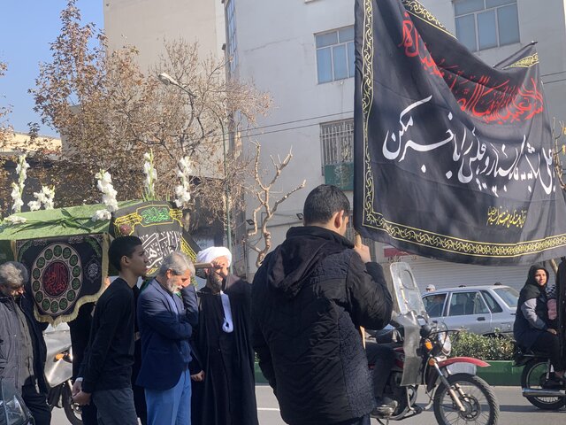 حال و هوای تهران در عزاداری حضرت زهرا(س) + فیلم
