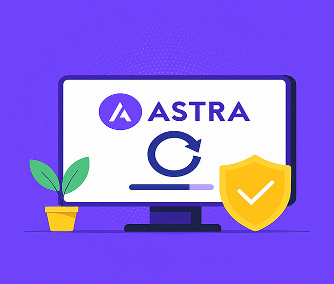 بروزرسانی ایمن قالب آسترا بدون از دست رفتن داده‌ها