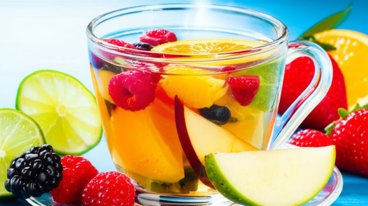 تاثیر چای میوه ای برای لاغری