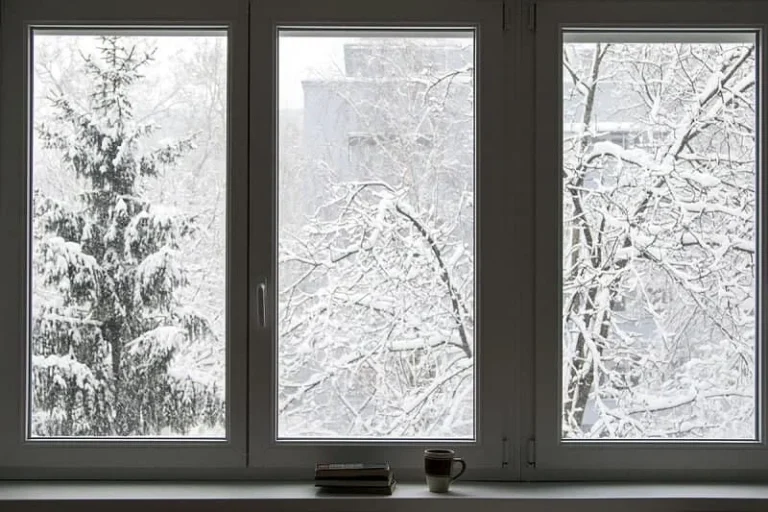 تنظیم پنجره دوجداره برای زمستان