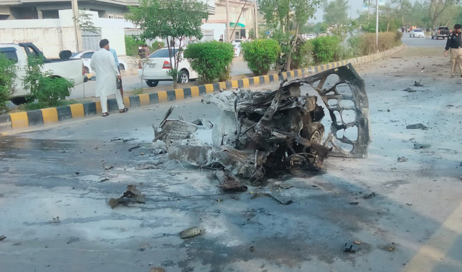 حمله انتحاری تروریست‌ها در پیشاور پاکستان