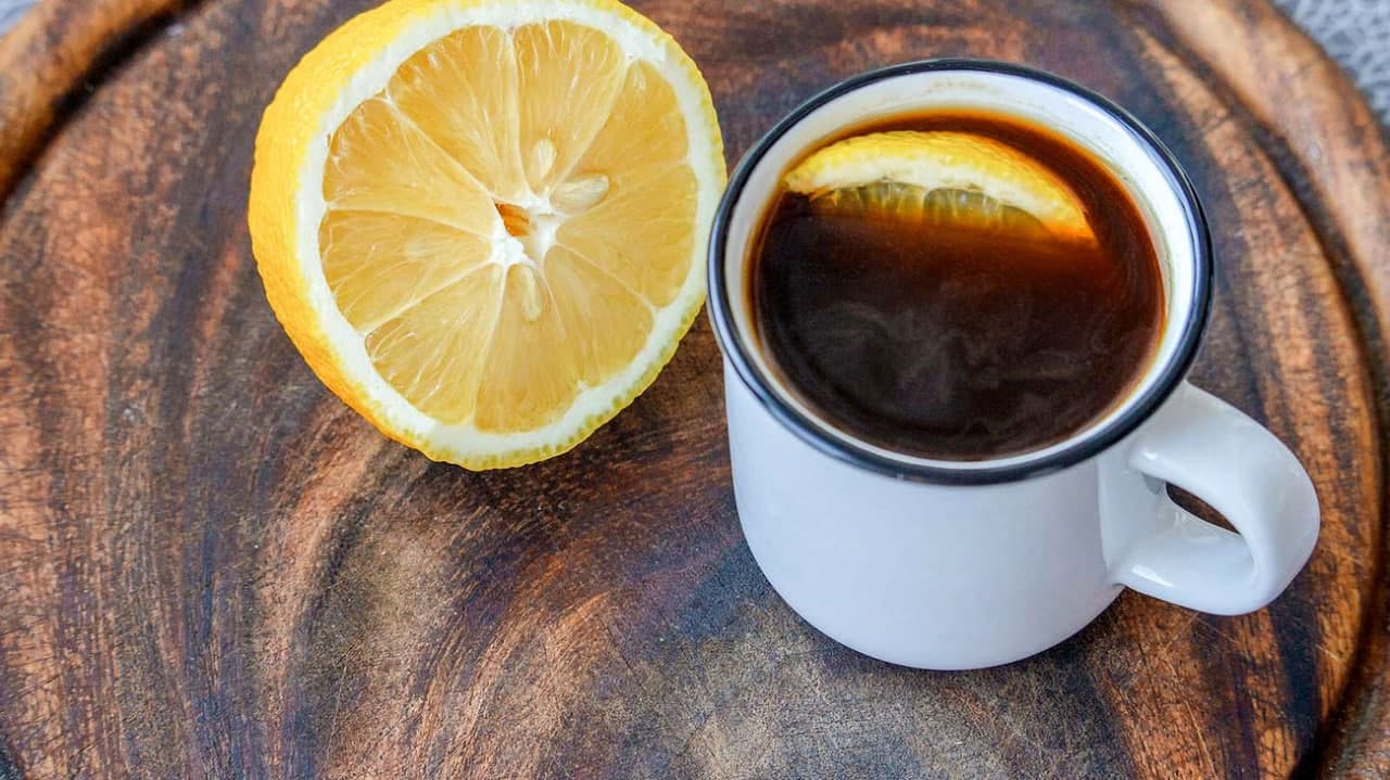 طرز تهیه قهوه با لیمو