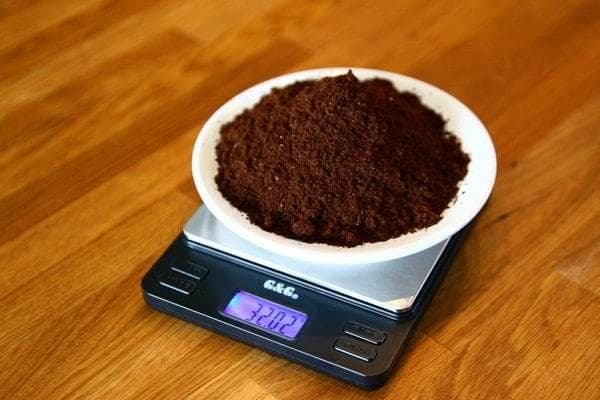 میزان قهوه در پرتافیلتر