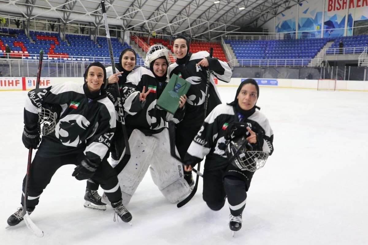 هاکی روی یخ قهرمانی آسیا| قرقیزستان هم از پس ایران بر نیامد!