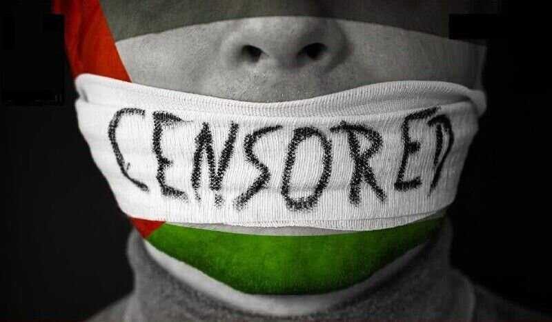 تیغ سانسور شبکه‌های اجتماعی بر گردن غزه