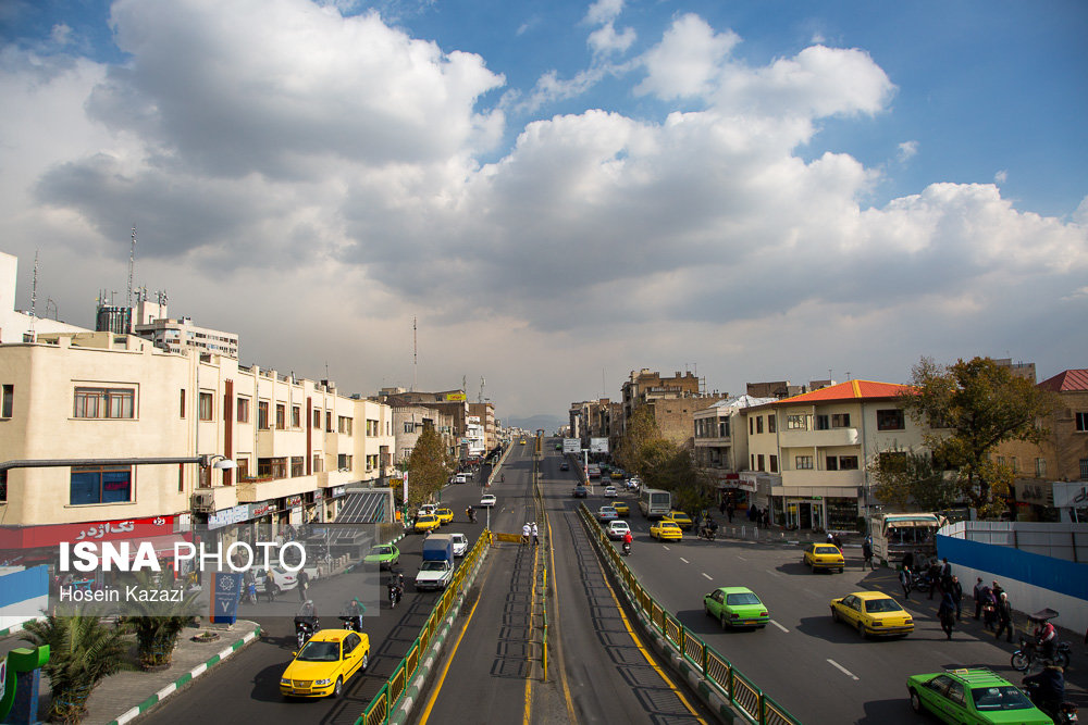 تنفس یک روز هوای آلوده طی فروردین در تهران